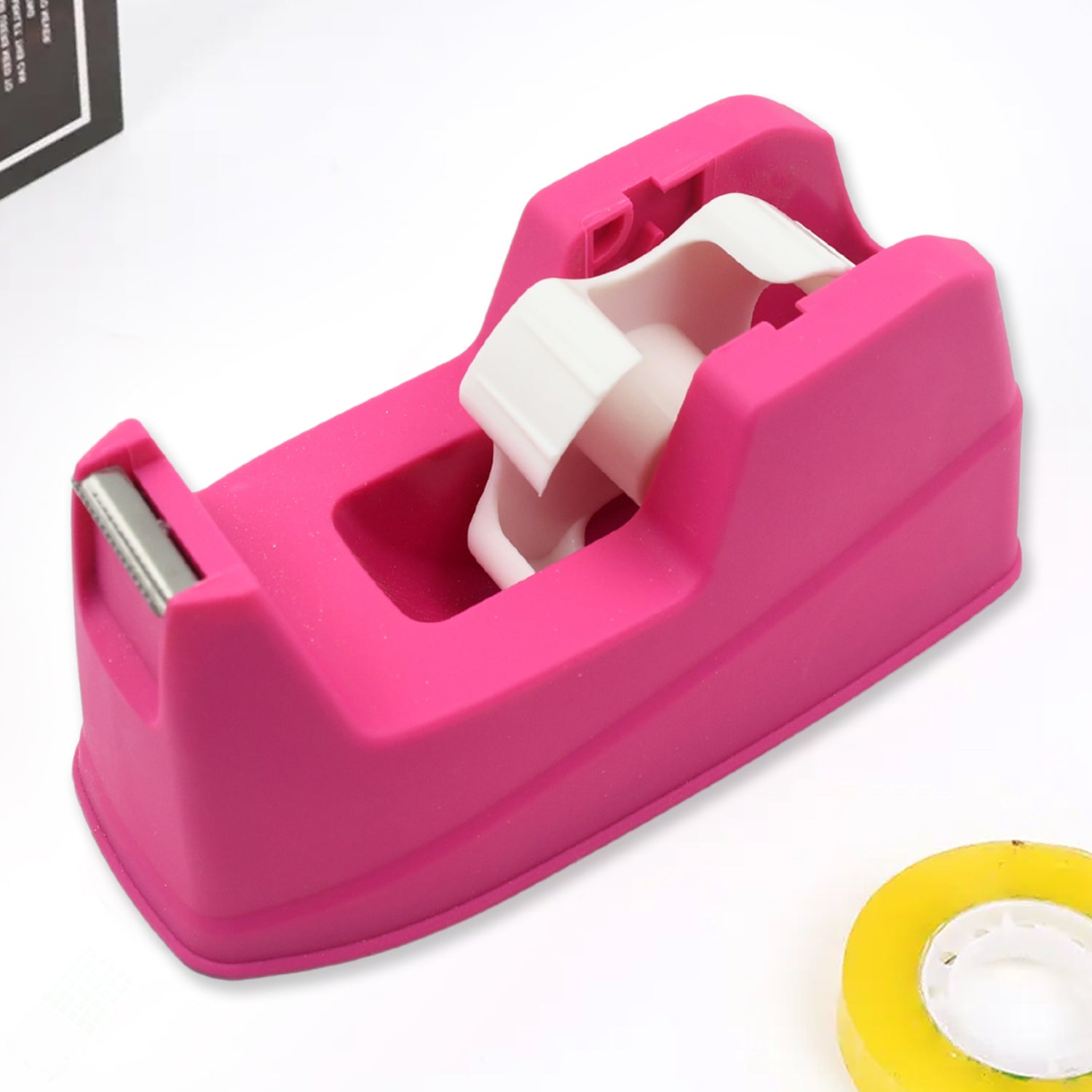 9506 Plastic Tape Dispenser Cutter For Home Office Use Tape Dispenser For Stationary Tape Cutter Packaging Tape (1 Pc  631 Gm) 9506 Plastic Tape Dispenser Cutter For Home Office Use Tape Dispenser For Stationary Tape Cutter Packaging Tape (1 Pc  631 Gm)